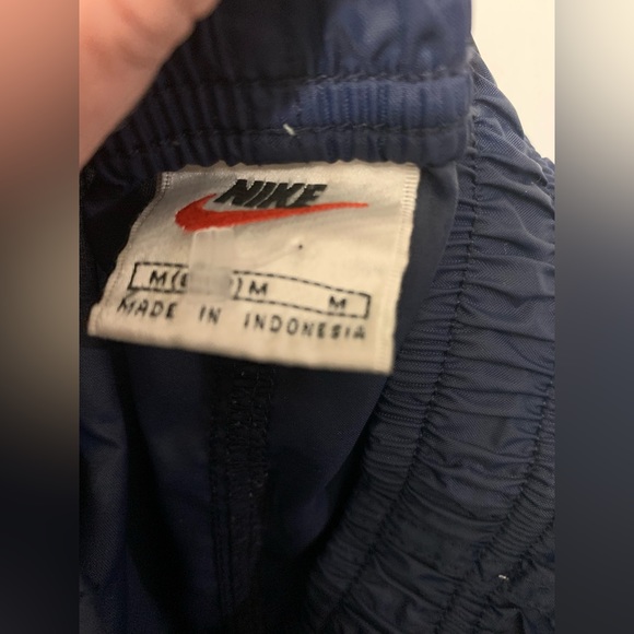 VINTAGE Nike Zip Away / Tearaway Track Pants jogging athletic pants windbreaker - Picture 12 of 12